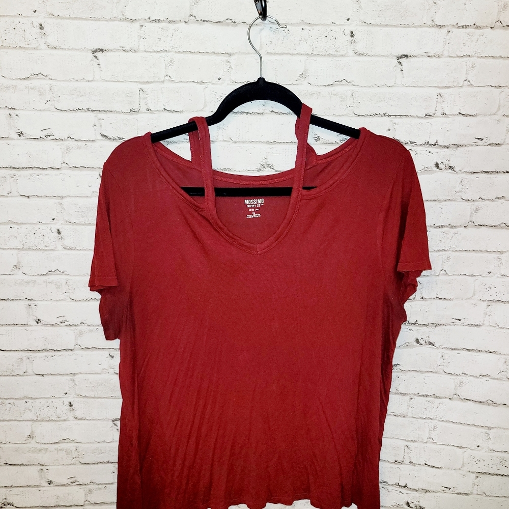 Mossimo Cold Shoulder Top